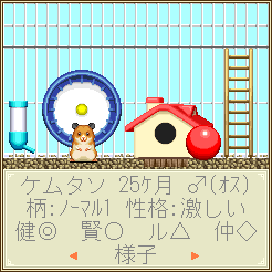 育成画面
