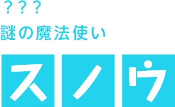 ？？？ 謎の魔法使い　スノウ