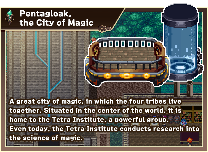 【Pentagloak, the City of Magic】