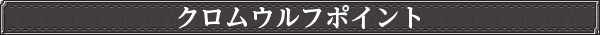 クロムウルフポイント