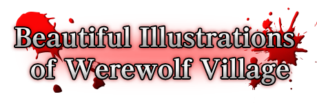 Beautiful Illustrations of Werewolf Village